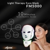 Facial Skin Light Therapy Healthy Rejuvenation, 7 Color LED, FDA