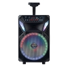 12” Bluetooth® Portable Party Speaker LED Lights 1.5” Tweeter 400W PMPO W/ Front Panel