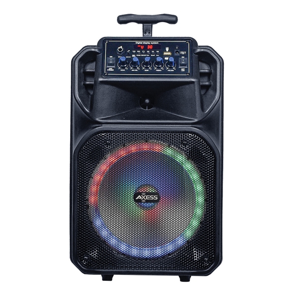 8” Bluetooth® Portable Party Speaker LED Lights 1.5” Tweeter 400W PMPO