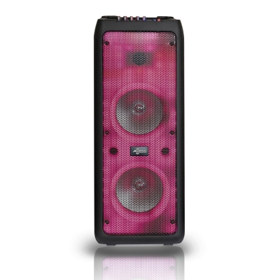 Altifalante Bluetooth portátil, 20W IPX6 Coluna Bluetooth à prova de água  Sem fios 360° Estéreo, com luz LED 36hrs Playtime HD Mic Suporte Rádio FM  Vermelho - Itália, Novo - plataforma de