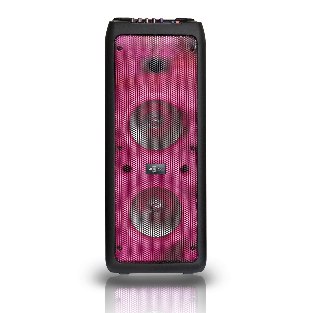 Axess Disco LED HiFi 2.1 Bluetooth with 3" Subwoofer Speaker Blue SPBL1044BL 